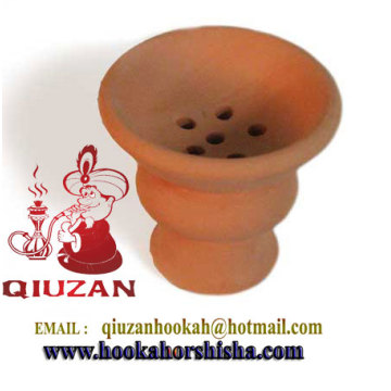 Lila Farbe große Größen Shisha Keramik Kopf Shisha Bowl