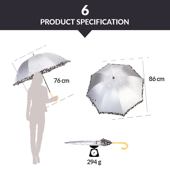 elegant stick umbrella