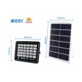 black 2000Lm 400W Solar Flood Lights