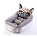 Cartoon Warm Pet Wo Dog Matelas Produits pour animaux de compagnie