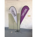 Outdoor Advertising Teardrop Flag Banner with Kits