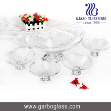 Ensemble de bol en verre 7PCS, ensemble de bol en verre, ensemble de verres Tz7-GB16029