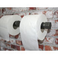 DOUBLE TOILET ROLL Holder Industrial 3/4" Pipe fitting