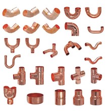 Copper Fittings Refrigeration Parts HVAC, Copper Pipe Fitting for refrigerator and air conditioning good price