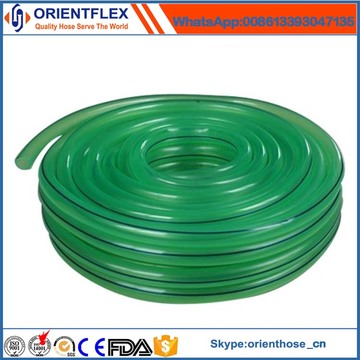 PVC Transparent Clear Fiber Braided Hose