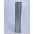 6063 Seamless hollow silver oxidation extruded aluminum tube