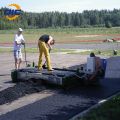 Machine de pavé en caoutchouc de surface en caoutchouc de caoutchouc sport