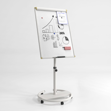 Chevalet de tableau mobile pour tableau blanc au bureau