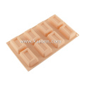 Mini Square Mini Loaf Soap Silicone Molds Pan