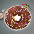 Round Donut Microfiber Beach Towel/ Towels