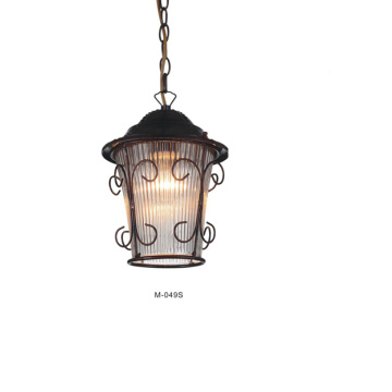 Restoration European Iron Chandelier Pendant Lamp (M-049S)