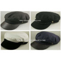 Customized plain cotton men captain sailor flat cap hat