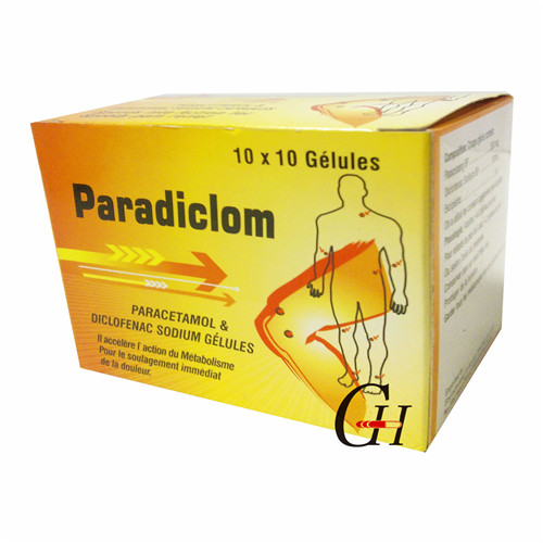 Paracetamol & Diclofenac Sodium Capsule