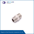 Air-Fluid  Male Pipe Thread Brass Hex Nipple