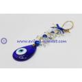 Evil eye three loop elephant pendant car home wall decoration