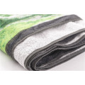 Customized 100% cotton gray beach towel bath towel