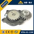 Komatsu excavadora PC220-8 bomba de aceite 6754-51-1100