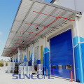 Automatic High Speed Fold-up Door PVC Stacking Door