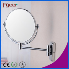 Fyeer Foldable Brass Wall Makeup Mirror (M0748)