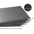 Surface 3K de feuille de fibre de carbone à 100% de 6,0 mm