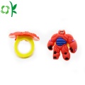 Anillos de silicona Superman vendedores calientes anillo de recuerdo de los niños