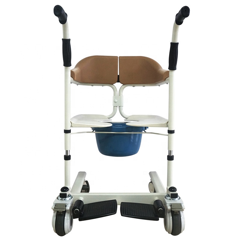 Transfer Chair With Commode 3