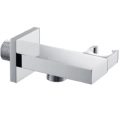 Square Shower Bracket Holder with Water Shower Outlet