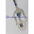 Evil Eye Amulet Evil Eye with Lucky dolphin Amulet or Car Hanging Decoration Ornament