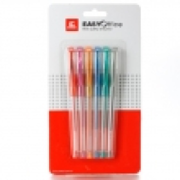6PCS couleur bon marché stylos de gel