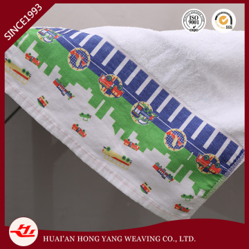 100%Cotton Sublimation Printed Design Hand White Towel