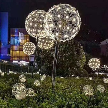 Dandelion crystal Pendant Floor Lamp