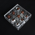 Acrylic chocolate packaging customzied shaped chocolate box