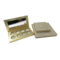 Blue gold foil cosmetics make up paper box