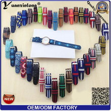 YXL-167 Fashion Watch sangle Nylon l’OTAN sangles bande poignet Nylon Band bracelet Custom OEM montre bracelets de montre