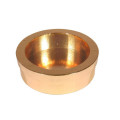 Gold Foil Paper Cardboard Round Tube Box