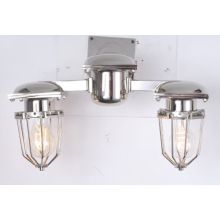 Lâmpada de parede Metropolitan Railway Double Sconce (KM0177W-2 (cromo))