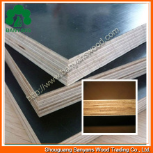 Faisceau de bois dur 18mm Black Film Faced Plywood