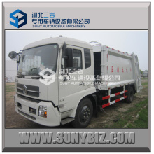 10m3 Compressed Garbage Truck, Garbage Compactor Truck