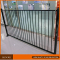 Powder Coated Flat Top Steel Fencing for Swimming Pool