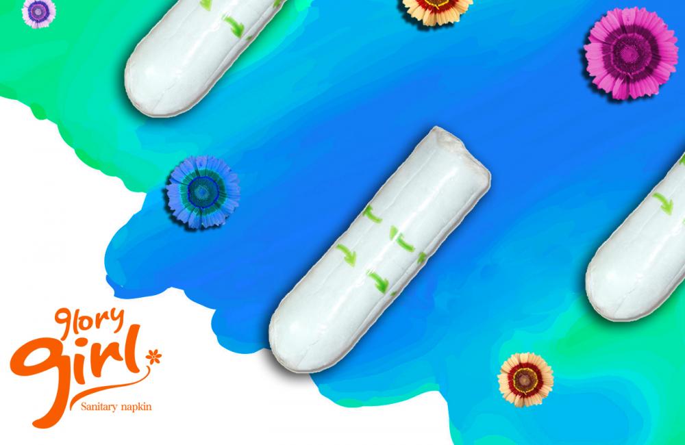 Organic coton digital tampons without chemicals