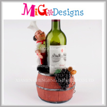 Color OEM Welcome Detentor de garrafa de vinho decorativo