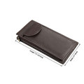 Smart Leather Card Holder Wallet Rfid Blocking Case