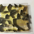 8pcs cut cheap christmas biscuit moulds sets