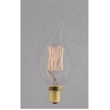 15W 25W 40W Tc35 Atique Edison Bulb, Candle Bulb com ponta superior