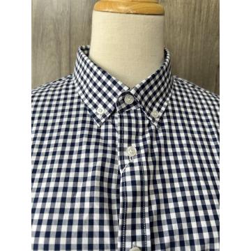 Camisa de manga larga de la marca personalizada de Spring Classic Plaid