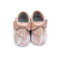 Lace Moccasins Bowknot  Wholesale Baby Shoes