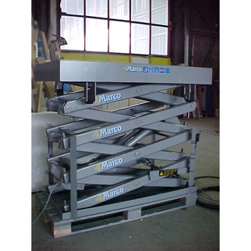 Hydraulic high speed scissor lift