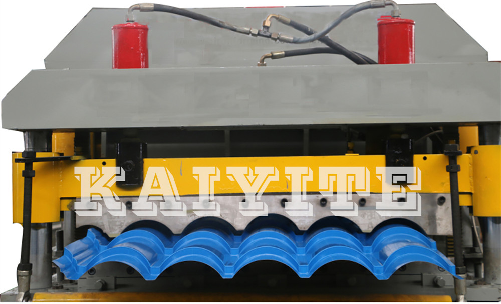 glazed roof tiles machinery