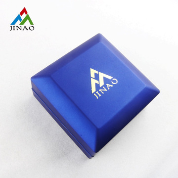 Royal Blue Plastic Bangle Box with LED Light