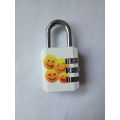 Color Printing Luggage Combination Padlock